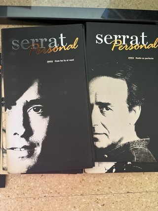 13 Libros con Disco Serrat Personal
