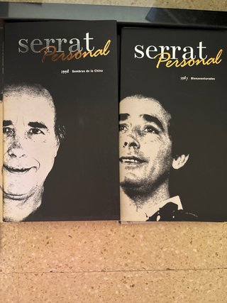 13 Libros con Disco Serrat Personal