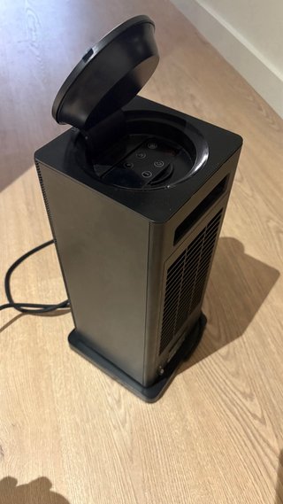 Calefactor estufa Eléctrico Negro