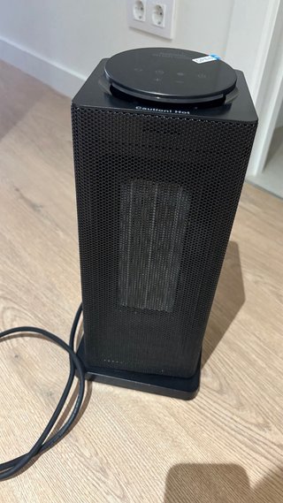 Calefactor estufa Eléctrico Negro