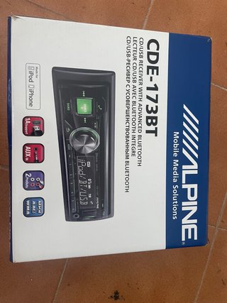 Alpine CDE-173BT Radio CD/USB Bluetooth