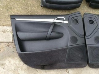 Asientos piel porsche cayenne negro 9p