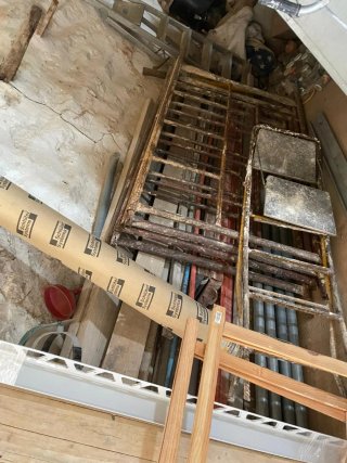 2 cuerpos Andamio  de construcción