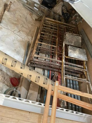 2 cuerpos Andamio  de construcción