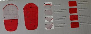 Saco de invierno universal para carrito