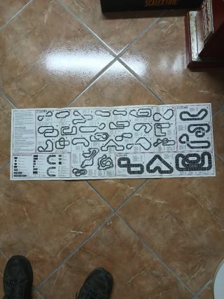 Folleto Scalextric Exin
