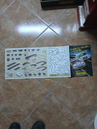 Folleto Scalextric Exin