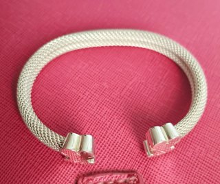 Pulsera Tous Oso Plata Malla