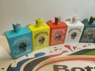 Set 8 Bottiglie Vuote Gin Amuerte