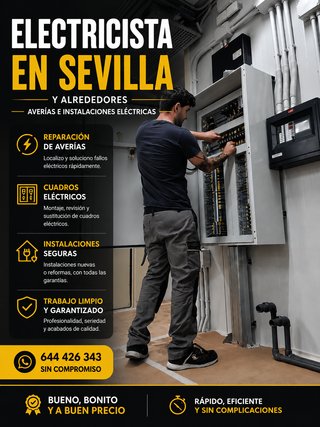 ELECTRICISTA EN SEVILLA Y ALREDEDORES