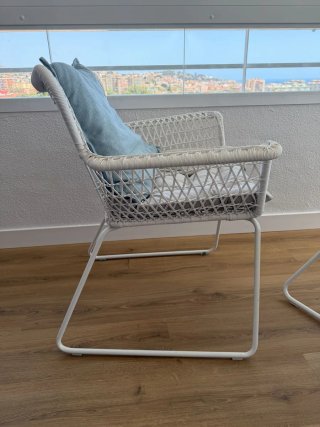 Sillas de Jardín Blancas Högsten IKEA