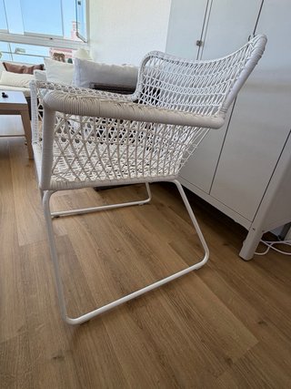 Sillas de Jardín Blancas Högsten IKEA