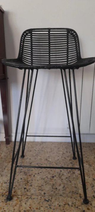 Taburetes altos de Cocina Negros