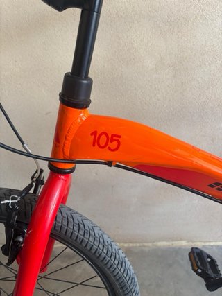 Bicicleta Monty 105 Naranja 20