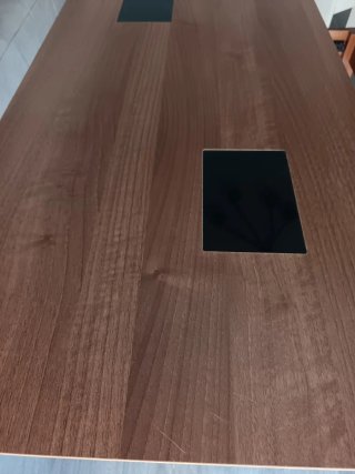 Mesa de centro madera con detalles