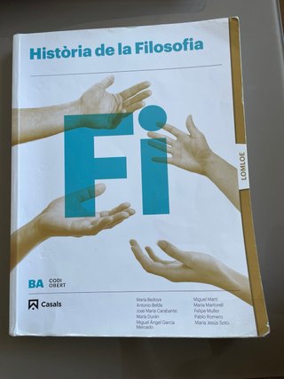 Història de la Filosofia, BA, Codi obert