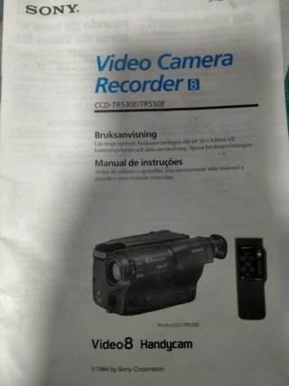 Sony Handycam Video 8 SteadyShot