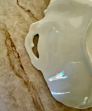 Frutero Porcelana Capeans Vintage Pájaros