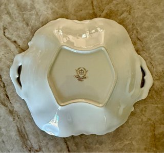 Frutero Porcelana Capeans Vintage Pájaros