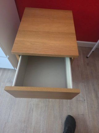 Cómoda 2 cajones madera