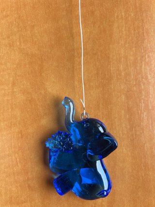 Espanta Espiritos Elefante Azul