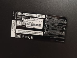 Televisor LG 49 Negro
