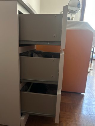 Cassettiera IKEA MALM 3 cassetti 40x78cm