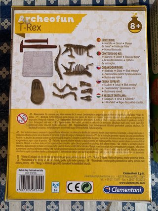 2 Juegos Niños: Arqueología T-Rex y Construcción