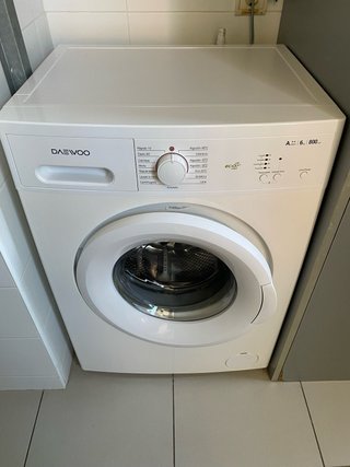 Lavadora DAEWOO ECO WASH 6kg muy bien conservado