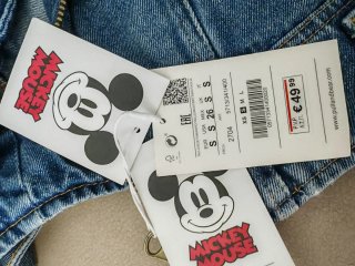 Cazadora vaquera Mickey Mouse