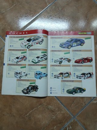 Folleto Scalextric Competición 1995