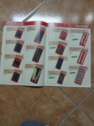 Folleto Scalextric Competición 1995
