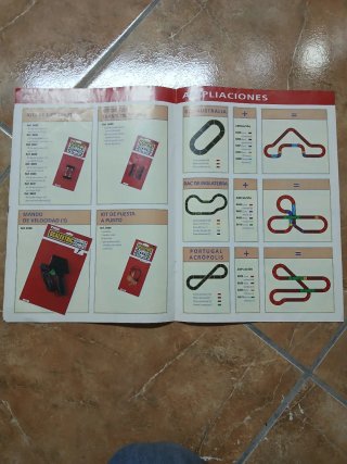 Folleto Scalextric Competición 1995