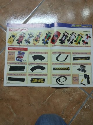 Folleto Scalextric Competición 1995