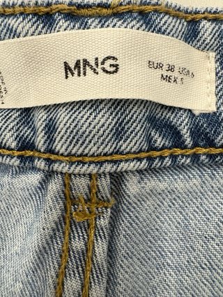 Bermudas tejanas azules