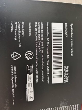 1:18 Mercedes-Benz GLC iScale Dealer Edition Nuevo