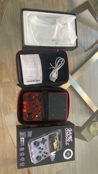 Anbernic RG36S Consola Portátil Roja