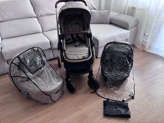 Carro bebé 3 piezas + 2 plásticos