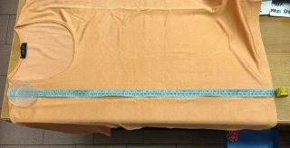 T-shirt donna girocollo, albicocca, taglia 50/L