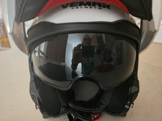 Casco de Moto Modular (abatible) VEMAR Talla L
