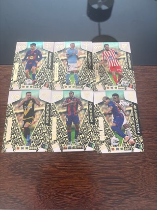 Pack 6 cromos fútbol Panini Momentum