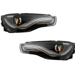 Faros delanteros para Audi A1 8X look Xenon
