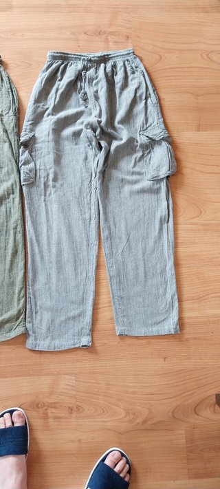 2 Pantalones Lino Nepal Talla Única