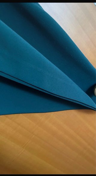 Vestito corto Biancoghiaccio Blu Petrolio Taglia L