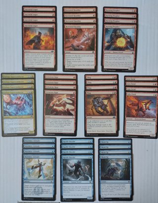 Deck 4 Turn Win Pauper Izzet Prowess Magic MTG
