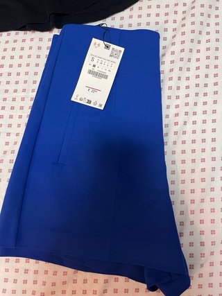 Shorts azules Zara Talla S