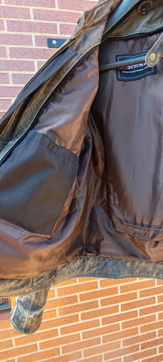 Chaqueta Moto Vintage Cuero