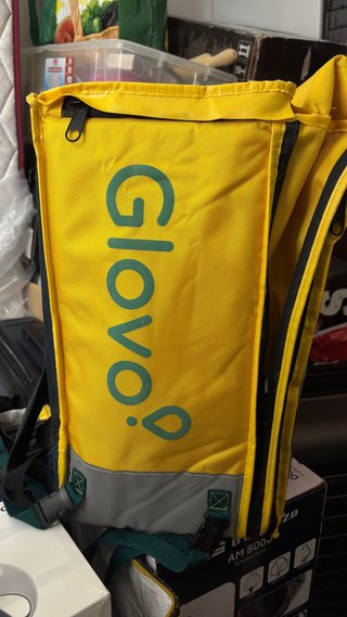Mochila Glovo Amarilla