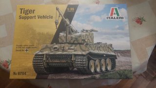 MAQUETA TANQUE ALEMAN TIGER  I RECUPERACION SGM.