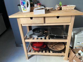 Carrito Cocina Ikea Madera
